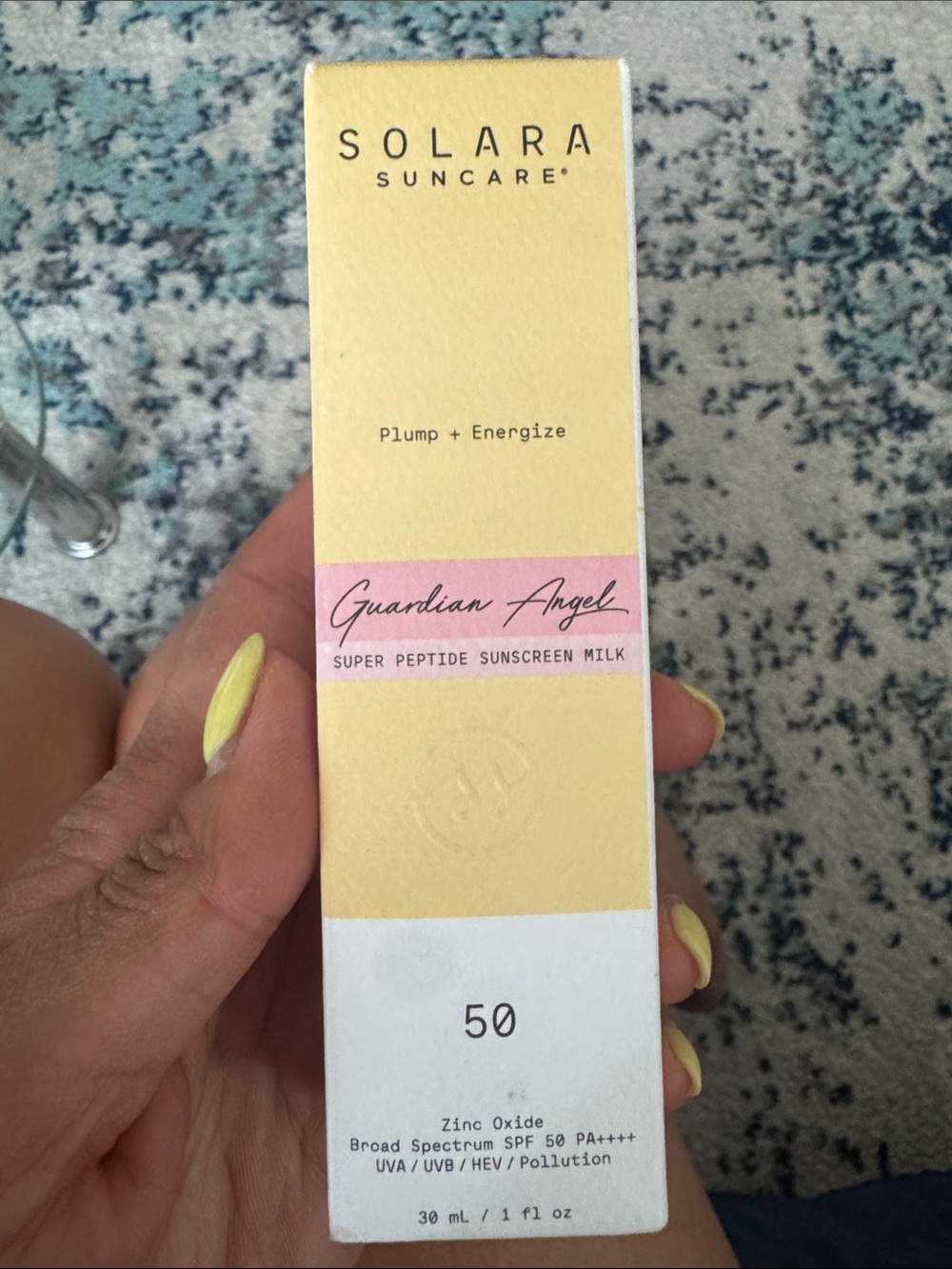 Solara Guardian Angel Super Peptide Sunscreen Milk SPF 50 — Yellow